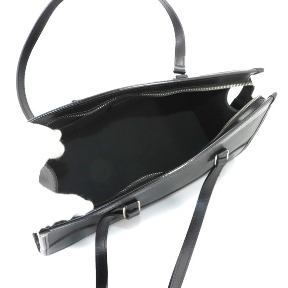 LOUIS VUITTON Black Leather Shoulder Bag - Picture 6 of 10